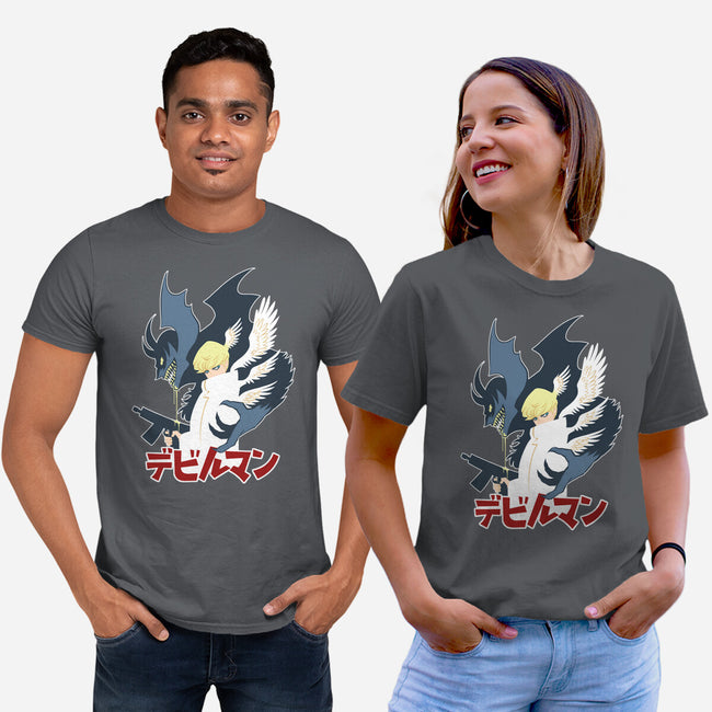 Devil and Angel-unisex basic tee-Joannaestep