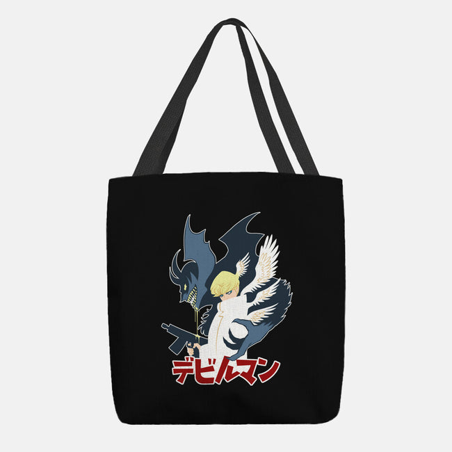 Devil and Angel-none basic tote-Joannaestep