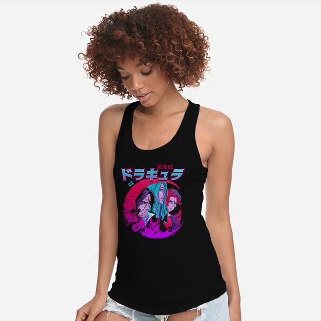 Devil's Castle-womens racerback tank-zerobriant