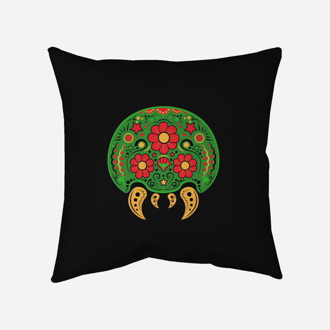 Dia de los Metroids-none removable cover w insert throw pillow-beware1984