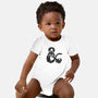 Dice Dragon-baby basic onesie-shirox