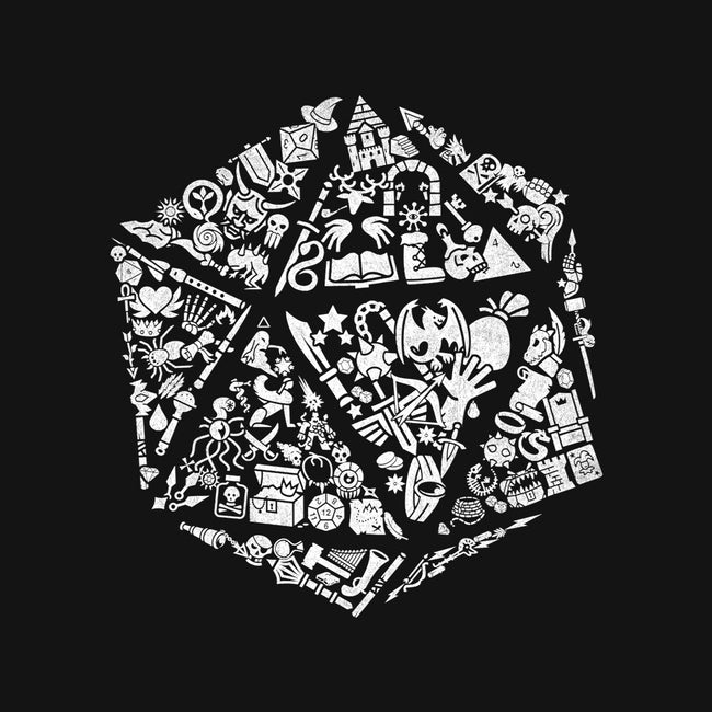 Dice Gamer-none removable cover w insert throw pillow-shirox