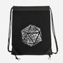 Dice Gamer-none drawstring bag-shirox