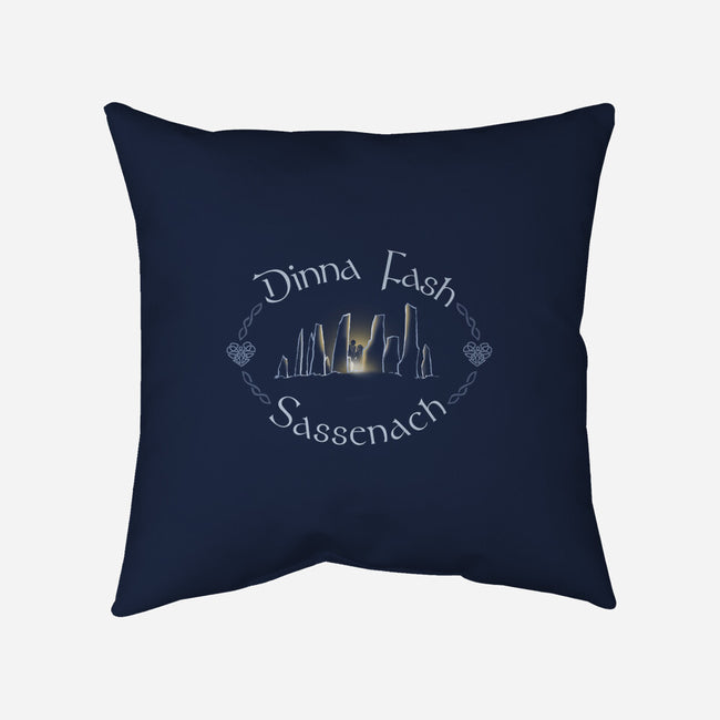 Dinna Fash-none removable cover throw pillow-DoctorRoboto