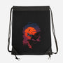 Dino Park Sunset-none drawstring bag-Guillercraist