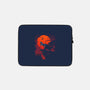 Dino Park Sunset-none zippered laptop sleeve-Guillercraist