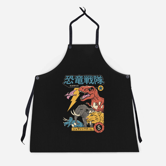 Dino Sentai-unisex kitchen apron-vp021