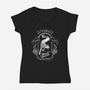 Dire Brew-womens v-neck tee-Nathan Stillie