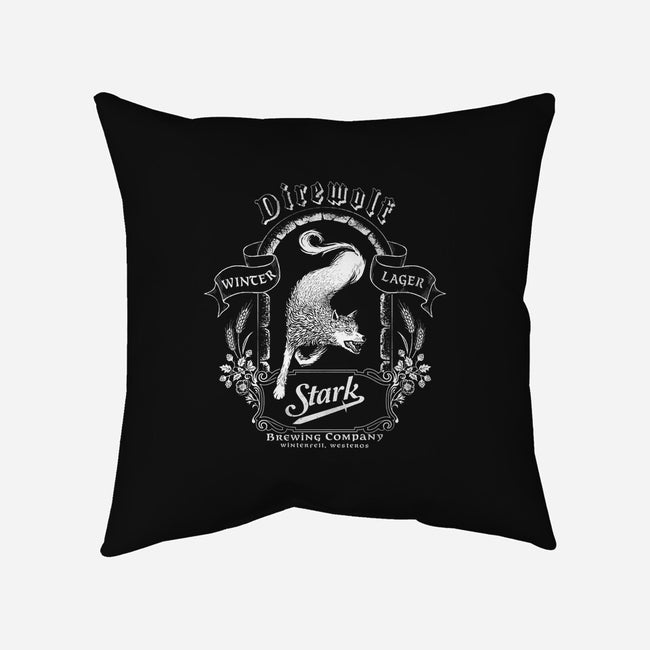 Dire Brew-none removable cover throw pillow-Nathan Stillie
