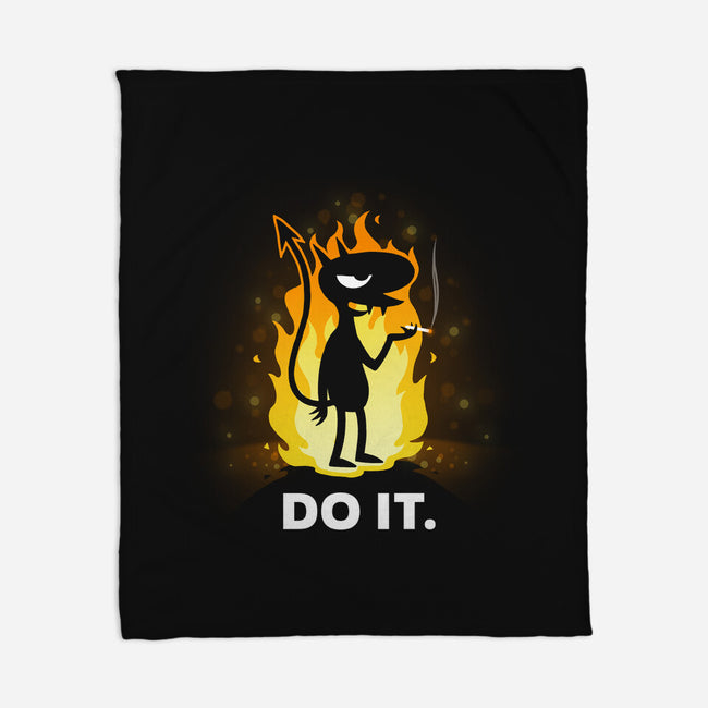 Do It-none fleece blanket-THRASHERR