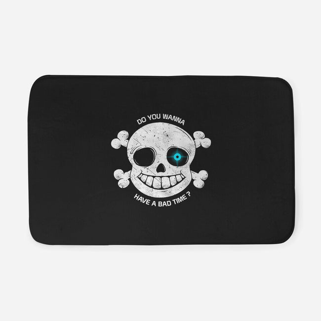 Do You Wanna Have a Bad Time?-none memory foam bath mat-ducfrench