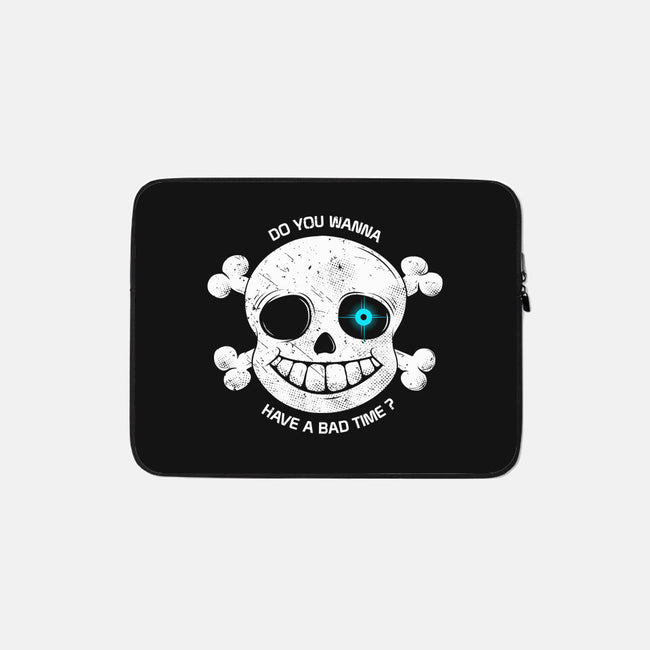 Do You Wanna Have a Bad Time?-none zippered laptop sleeve-ducfrench