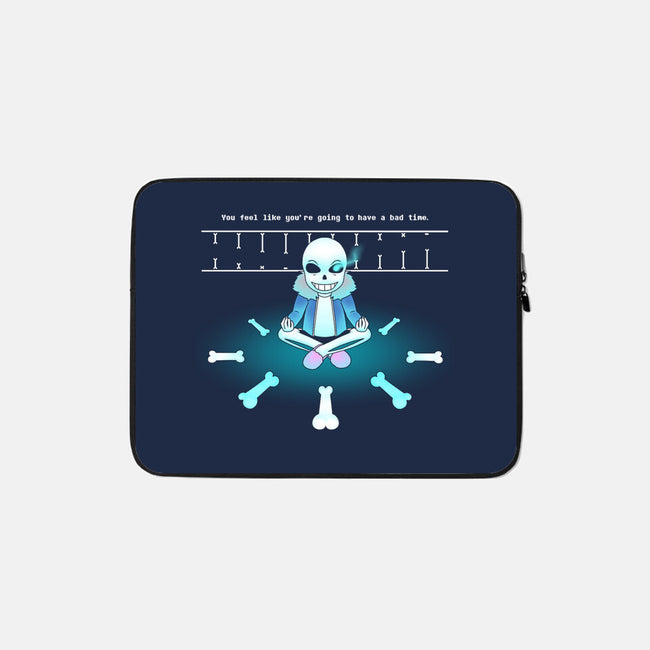 Do You Want To Have A Bad Time?-none zippered laptop sleeve-Alease