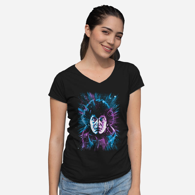 Doctor Four-womens v-neck tee-tonynichols
