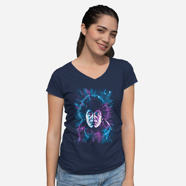 Doctor Four-womens v-neck tee-tonynichols