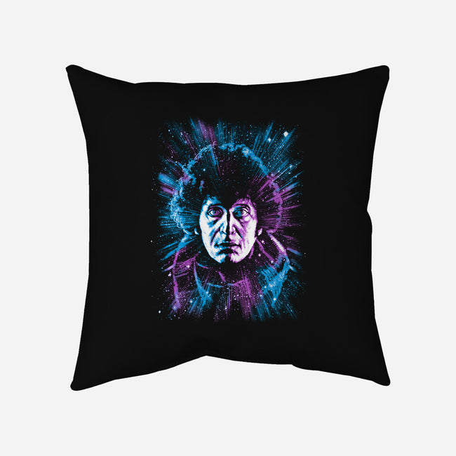 Doctor Four-none non-removable cover w insert throw pillow-tonynichols