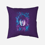 Doctor Four-none non-removable cover w insert throw pillow-tonynichols
