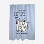 Dogtor-none polyester shower curtain-Obinsun