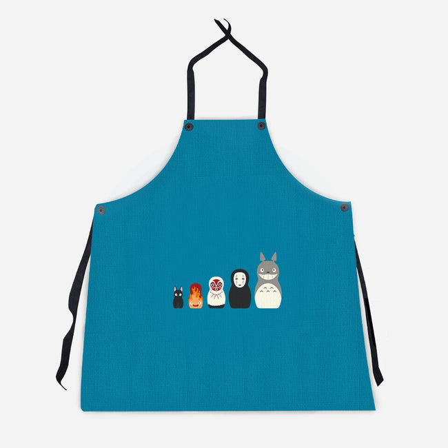 Doll Friends-unisex kitchen apron-ChocolateRaisinFury