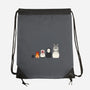 Doll Friends-none drawstring bag-ChocolateRaisinFury