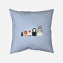 Doll Friends-none removable cover w insert throw pillow-ChocolateRaisinFury