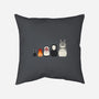 Doll Friends-none removable cover w insert throw pillow-ChocolateRaisinFury