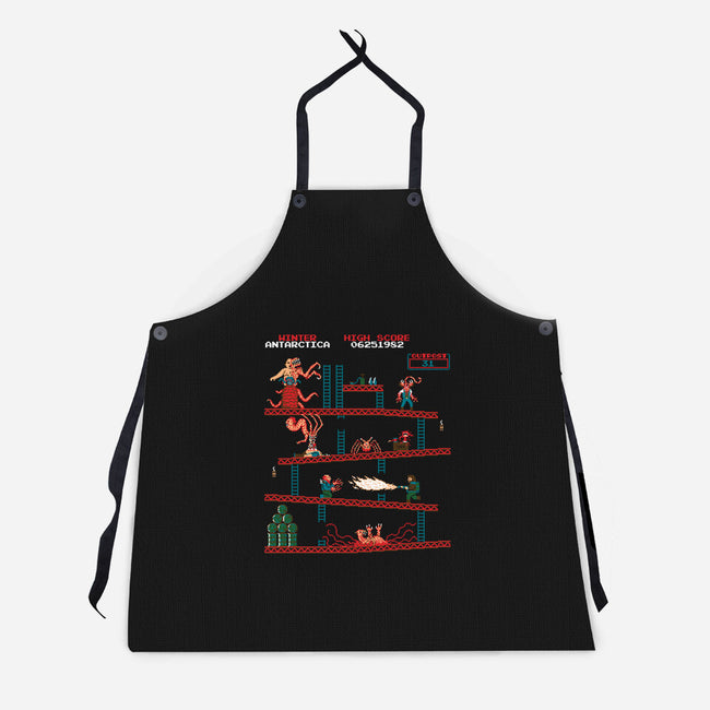 Donkey Thing-unisex kitchen apron-mikehandyart