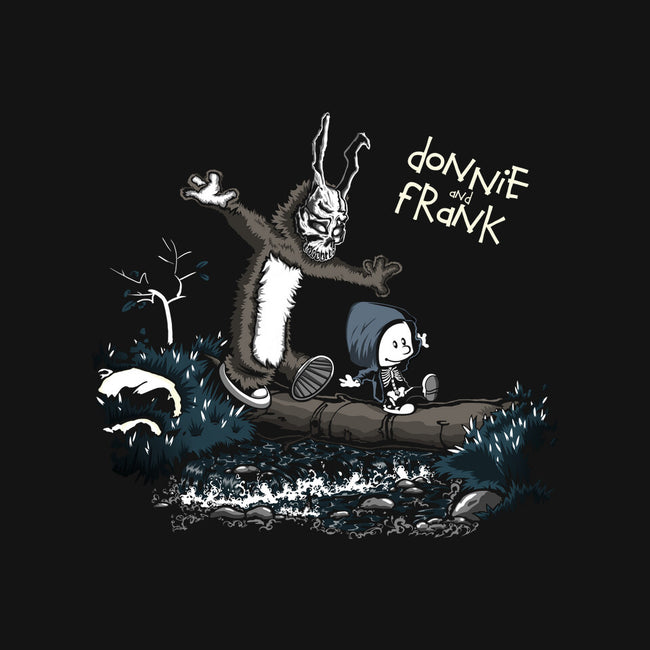 Donnie and Frank-none polyester shower curtain-Fearcheck