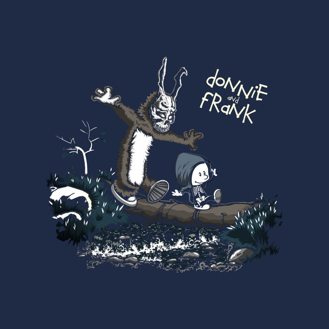 Donnie and Frank-none removable cover w insert throw pillow-Fearcheck