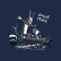 Donnie and Frank-womens v-neck tee-Fearcheck