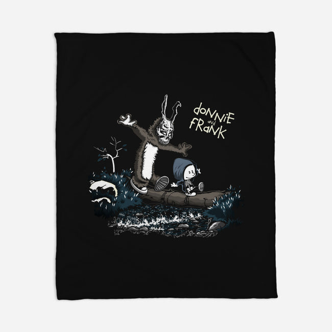 Donnie and Frank-none fleece blanket-Fearcheck