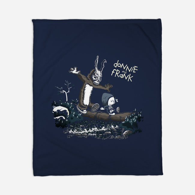 Donnie and Frank-none fleece blanket-Fearcheck