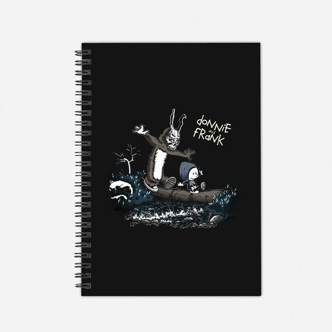 Donnie and Frank-none dot grid notebook-Fearcheck