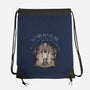 Don't Blink. Don't Even Blink.-none drawstring bag-saqman