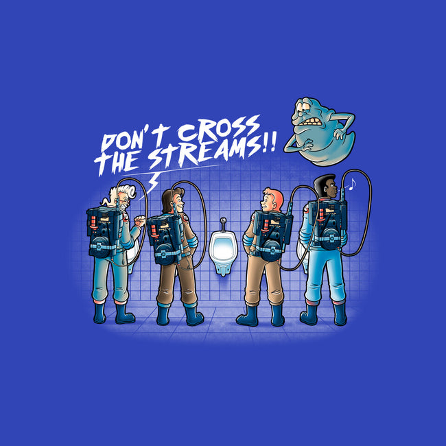 Don't Cross The Streams-none stretched canvas-trheewood
