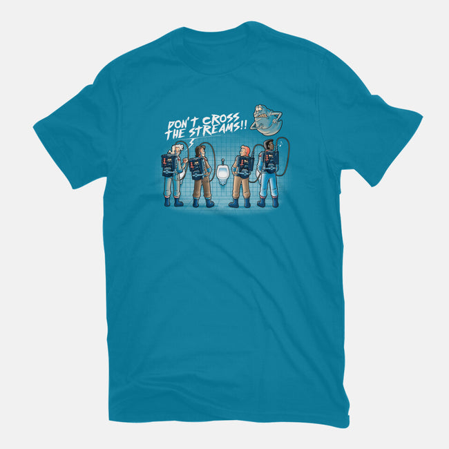 Don't Cross The Streams-unisex basic tee-trheewood