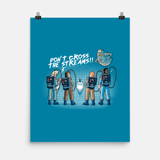 Don't Cross The Streams-none matte poster-trheewood