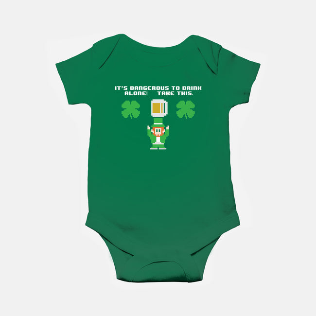 Don't Drink Alone-baby basic onesie-jrberger