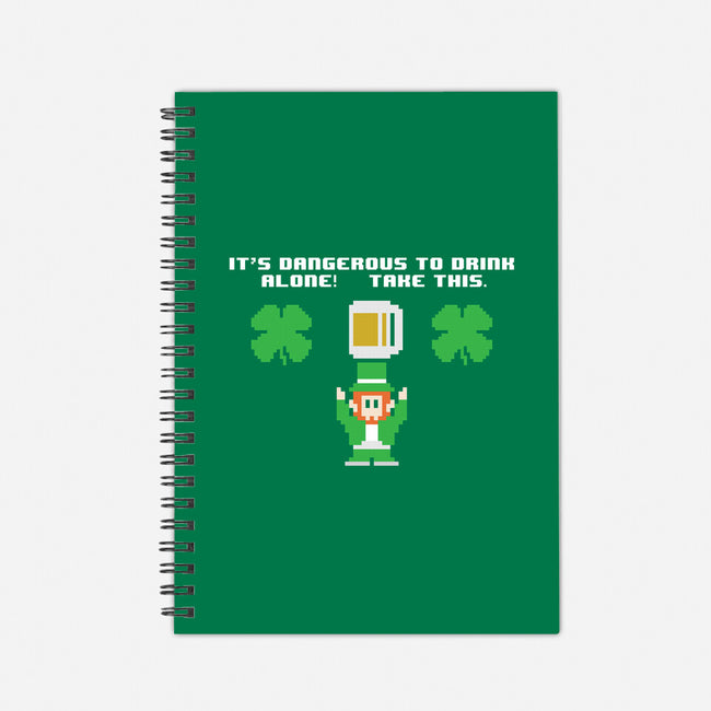 Don't Drink Alone-none dot grid notebook-jrberger