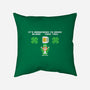 Don't Drink Alone-none non-removable cover w insert throw pillow-jrberger