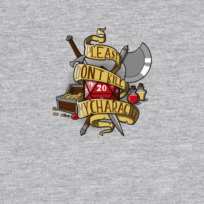 Don't Kill my Character-womens fitted tee-dumbassman