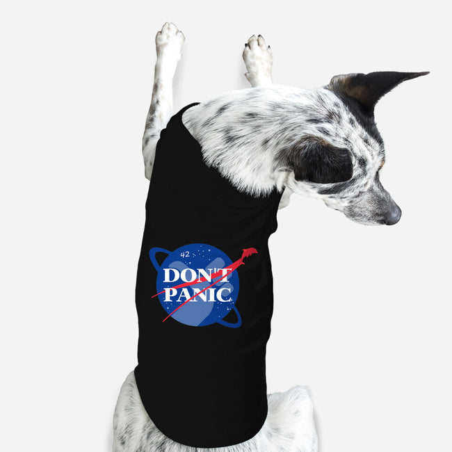 Don't Panic-dog basic pet tank-Manoss1995