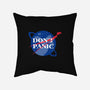 Don't Panic-none removable cover w insert throw pillow-Manoss1995