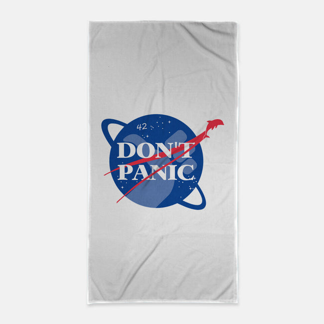 Don't Panic-none beach towel-Manoss1995