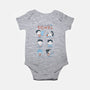 Don't Panic And Carry A Towel-baby basic onesie-queenmob