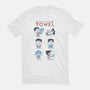 Don't Panic And Carry A Towel-mens long sleeved tee-queenmob