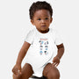 Don't Panic And Carry A Towel-baby basic onesie-queenmob