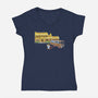 Don't You Go Falling In Love-womens v-neck tee-Pyne