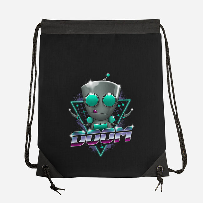 Doom!-none drawstring bag-vp021