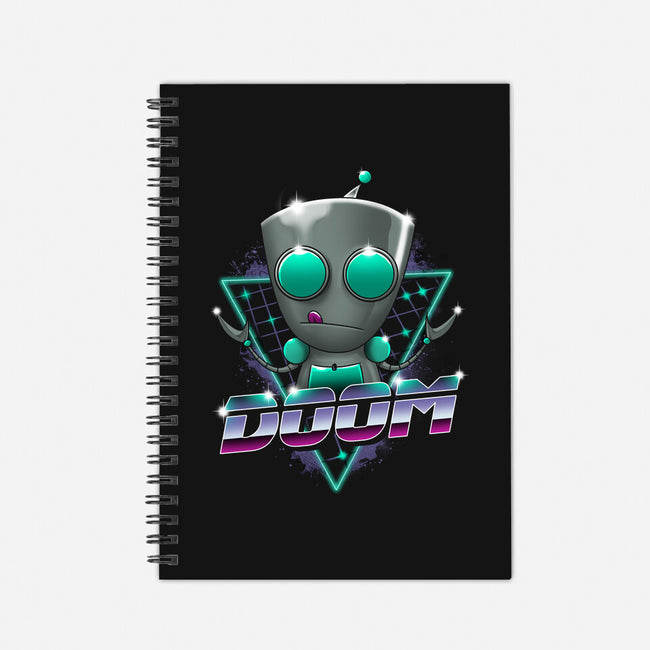 Doom!-none dot grid notebook-vp021